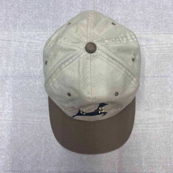 Vintage Hunting Baseball Cap Adjustable Hat Embroidered Signature Snap Back - Picture 3 of 10